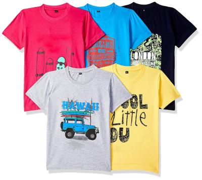 中国 2021 Summer Boys' Cotton T-Shirt Short Sleeves Fashion Printing T shirt Boys Short Sleeve T Shirt 販売のため