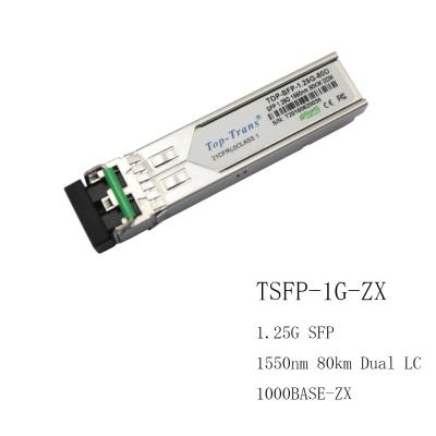 中国 Palo Alto PAN-SFP-ZX Gigabit Ethernet SFP Module 1550nm 80KM Singlemode 販売のため