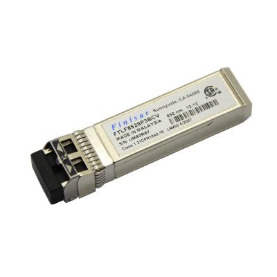 China Finisar FTLF8529P3BCV 16GB Fibre Channel Transceiver Module for 850nm wavelength LC SFP+ duplex Connector for sale