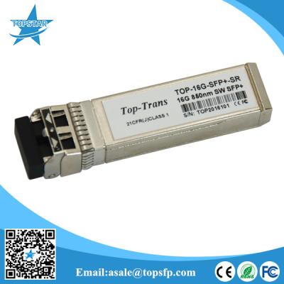 China Modulo óptico de 40 km de modo único de brocado compatible TSFP+-16G-ER 14.025Gbps Transceptor SFP+ en venta
