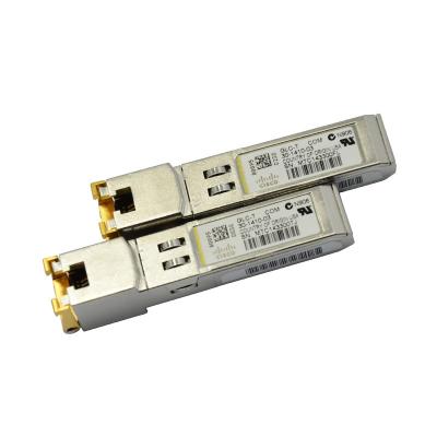 China Cisco SFP 1G Copper Networks GLC-T Transceiver 1000base T 100M for sale