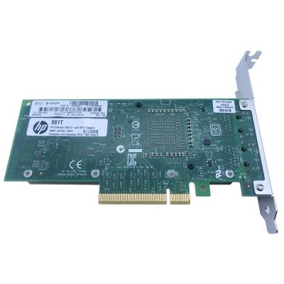China HPE 561T Ethernet Server Adapter 2 Port 10Gb Nic Server Network Interface Card for sale