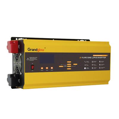 China 5KW Solar Energy Power Inverter Off Grid Pure Sine Wave Inverter With AC Charger for sale
