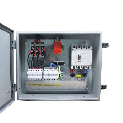 China optimize the system structure Pv Waterproof Combiner Solar Junction Box with 3 Years Warranty for sale