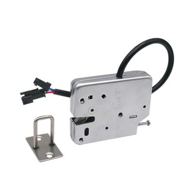 China 12V Electromagnetic Cabinet Door Lock , 28W Stainless Steel Cabinet Locks for sale