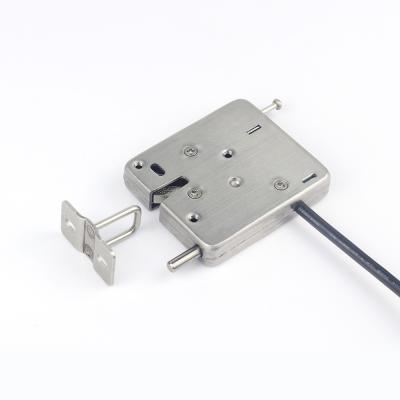 China SUS 430 Shell Electronic Solenoid Lock For Food Delivery Cabinet for sale