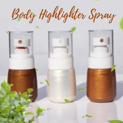 China OEM Makeup Cheek Highlighter , All In One Highlighter Spray For Body / Face for sale