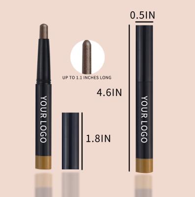 Китай Shimmer залом ручки тени глаза сливк придайте непроницаемость продолжительная ручка теней для век продается