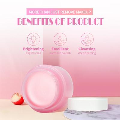 Chine Solvant organique Logo Customized de maquillage de baume de visage de Vegan de marque de distributeur à vendre