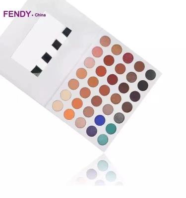 China Handmade 35 Color Cardboard Eyeshadow Palette Cruelty Free for sale