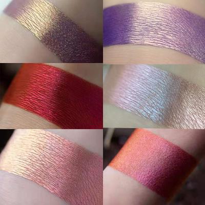 China High Pigmented Single Pan Eyeshadow , Duochrome Artist Eyeshadow Palette for sale