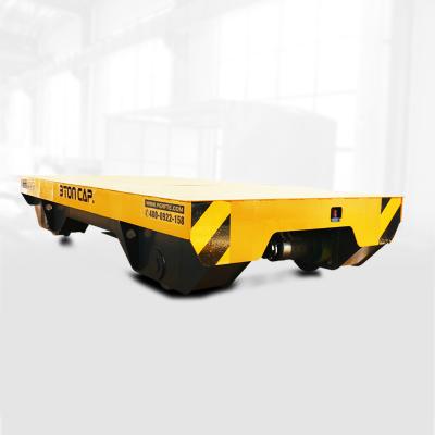 China Steel Wheel Transfer Wagon Electric Rail Transfer Cart for sale