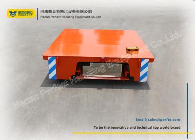 China Easy Operated Electric Trailer Trolley / Battery Operated Cart Applied Steel Plant for sale