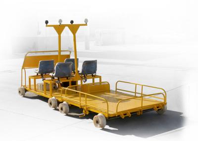 China Double Tracks Running Rail Detection Automated Guided Vehicle For Scanning Steel Rails for sale