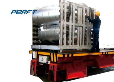 China 50 Ton Carbon Steel Coil Transfer Car Battery Powered For Aluminum Coil Transportation for sale