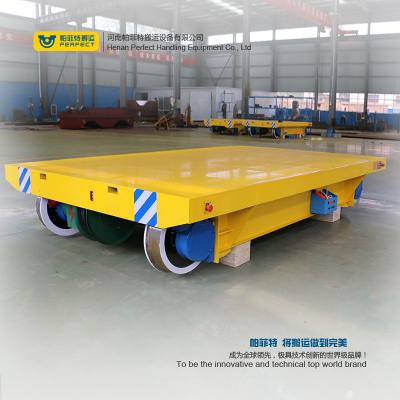 China Anti High Temperature Electric Transfer Cart , Industrial Material Handling Carts for sale