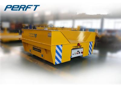 China Coil Rail Transfer Car / Electric Transfer Cart 24 - 72 Battery Voltage for sale