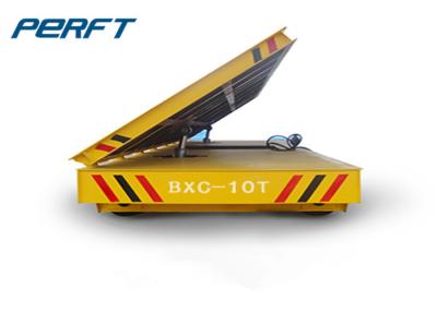 China Assembly Line Battery Powered Transfer Cart Transport Truck For Steel Industry for sale