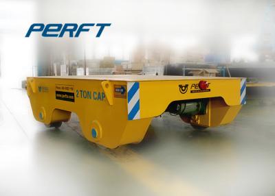 China Yellow Motorized Coil Transfer Car For Rolling Plant Galvanized Steel for sale