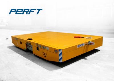 China Ladle Battery Powered Transfer Carts In Industrial Workshop Cement Floor for sale