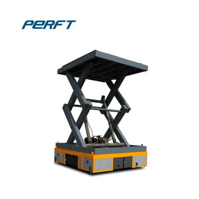 China 1-50t Rail Transfer Trolley Customization Heavy Load Electric Equipped Lifting Table for sale