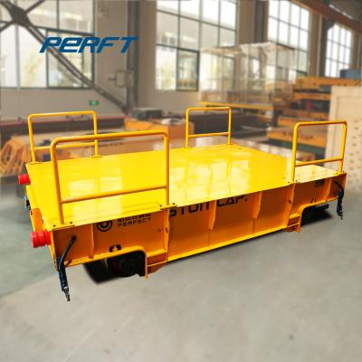 China Electric Steel Wheel Ladle Transfer Car With Battery Power for sale