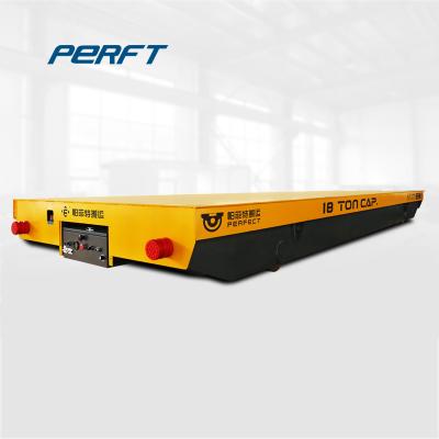 China Heavy Load 50t Rail Transfer Car Battery Powered Steel Factory Scrap Material for sale