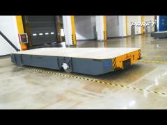 Heavy Industry Transport Trailer Material SGS Electric Transfer Cart Factory Use