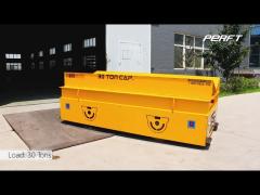 Trackless Battery Power Q235B Material Transfer Trolley For Paper Making