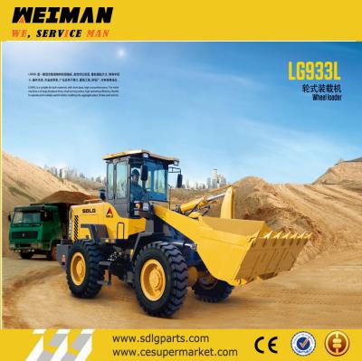 China SDLG Loader,lg933l wheel loader ,lg933 payloader,lg933 front end loader for sale