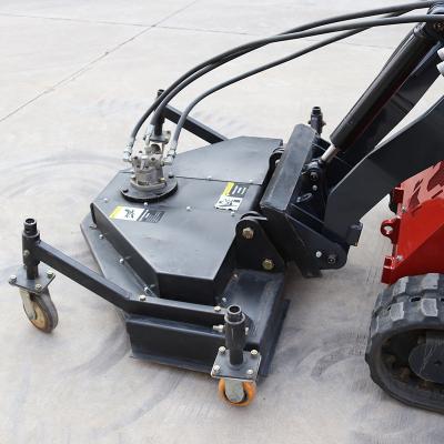 China Lawn mower for Mini skid steer loader en venta