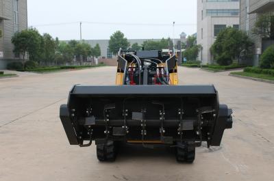 China Rotary tiller for mini skid steer loader en venta