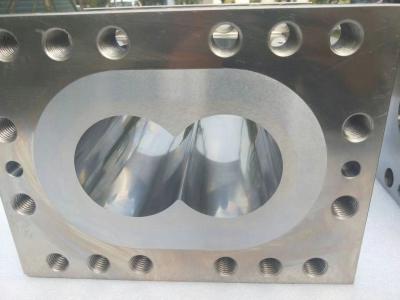 China Lab Twin Screw Extruder Machine Parts , Extruder Screw Barrels High Precision for sale