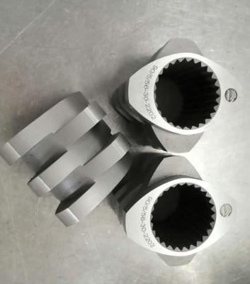 China Model 70 Involute Spline Extruder Machine Parts Neutral Kneading Block Screw Elements for sale