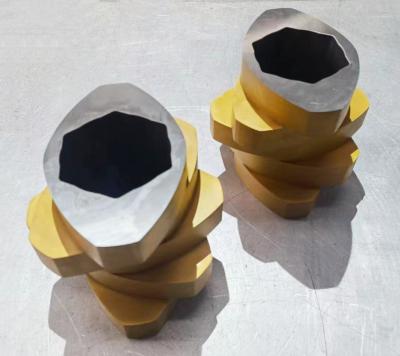 China As peças da máquina da extrusora lixam tampões de parafuso de aço inoxidável do sopro à venda