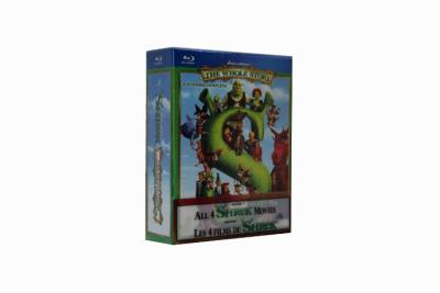 China Free DHL Shipping@New Release Blu Ray Disney Cartoon Movies Shrek：The Whole Story Complete for sale