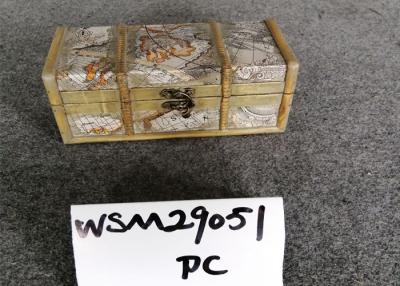 Chine Boîte à bijoux en bois non finie du rectangle 20x10 d'OBM à vendre