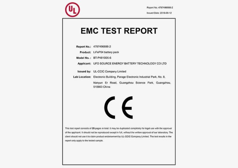 EMC TEST REPORT - ShenZhen UFO Power Technology Co., Ltd.