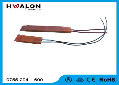 China Custom 220V Insulating Thin Film Heater PTC Thermistor For Hair Dryer / Gun Glue for sale