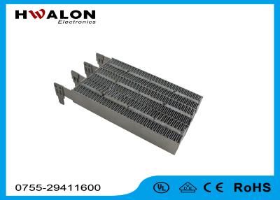 China Custom Size PTC Air Heater Air Heating Element With Ripple & Lead , Electric PTC Heater for sale
