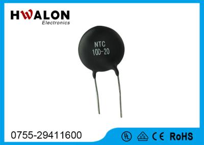 China Black High Power Inrush Current Limited Thermistor 5D20 10D11 For Transformer for sale