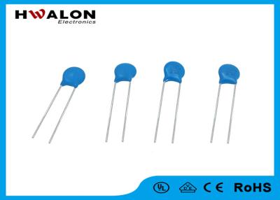 China Leaded Dia 7mm 27V Mov Electrical Component With Blue Epoxy For Surge Arrester for sale
