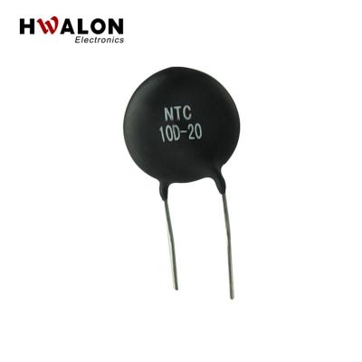 China MF72 NTC Thermistor Inrush Current Limiting 5D20 8D20 10D20 Green Silicone Coating for sale