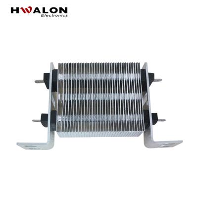 China Durable AC DC 220V 200W Electric Ceramic Thermostatic PTC Heating Element Heater Insulated Air Heater for sale