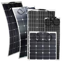 Quality Sunpower 12v Ultralight ETFE Solar Flexible Panels For Camper Trailer Boat for sale