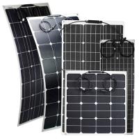 Quality Sunpower 12v Ultralight ETFE Solar Flexible Panels For Camper Trailer Boat Fishing for sale