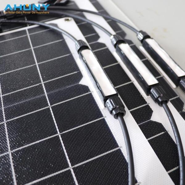 Quality Sunpower 12v Ultralight ETFE Solar Flexible Panels For Camper Trailer Boat for sale
