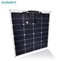 Quality IBC Mono Bendable Solar Panel Frameless 60w Semi Flexible Solar Panel For Yacht for sale