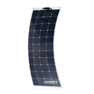 China Custom 160w Flexible Thin Film Solar Panels Bendable For Camping Rv Marine for sale
