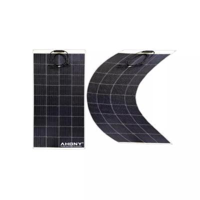Cina 150w pannello solare pieghevole semi flessibile per campeggio RV generatori portatili furgoni recinzione in vendita